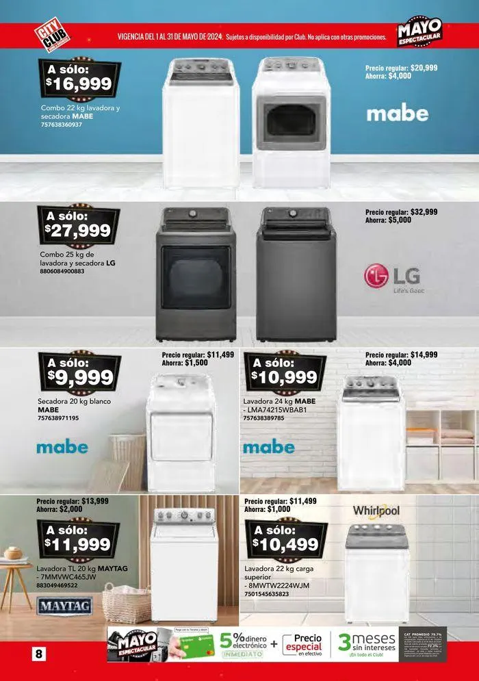 Catálogo de Mayo Espectacular 2 de mayo al 31 de mayo 2024 - Pagina 8