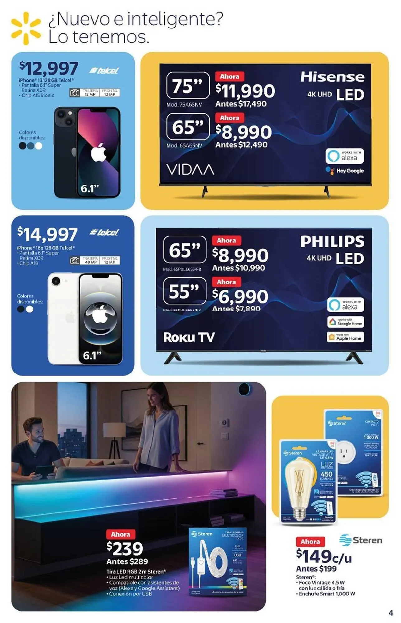 Catálogo de Folleto Walmart 17 de septiembre al 1 de octubre 2025 - Pagina 4