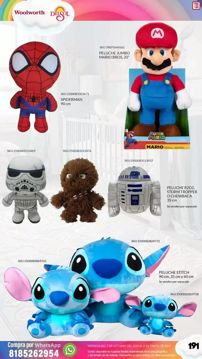 Catálogo de Castillo Del Juguete 7 de octubre al 6 de enero 2025 - Pagina 189