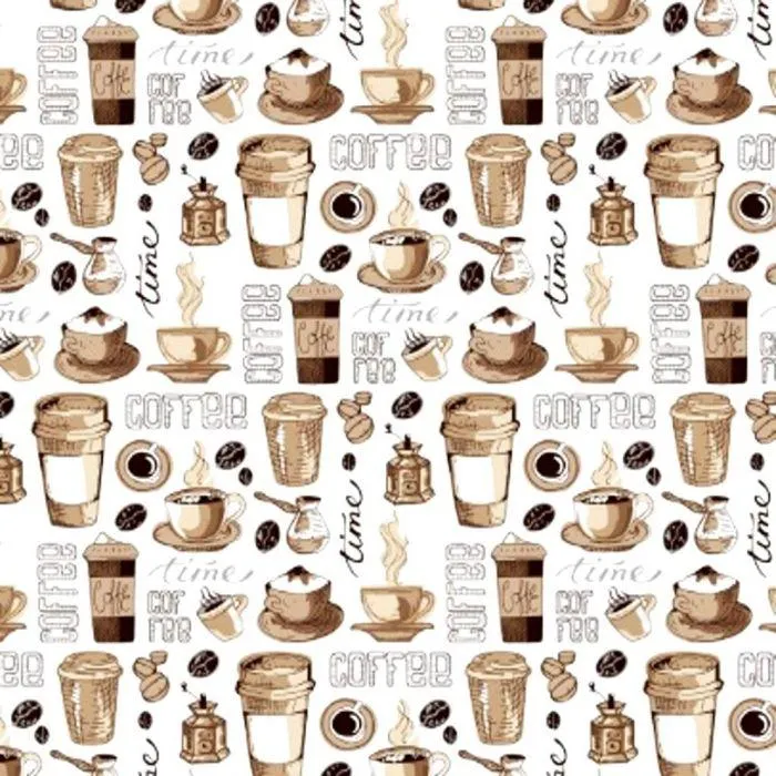 Micro Fibra Cocina Coffee Blanco