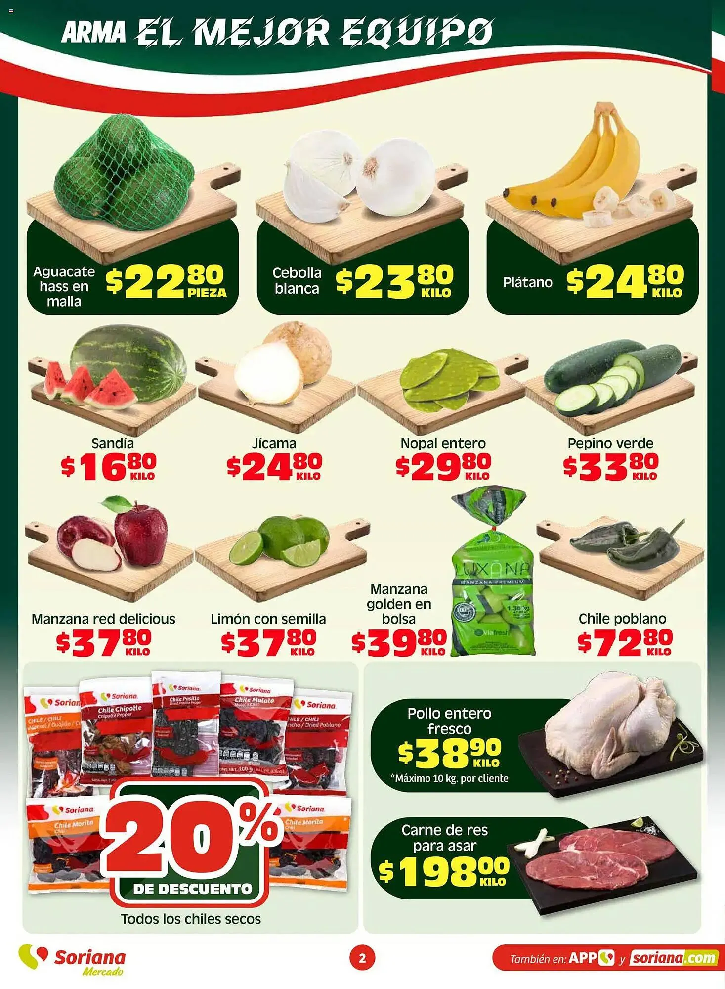 Catálogo de Folleto Soriana Mercado 3 de abril al 6 de abril 2026 - Pagina 2