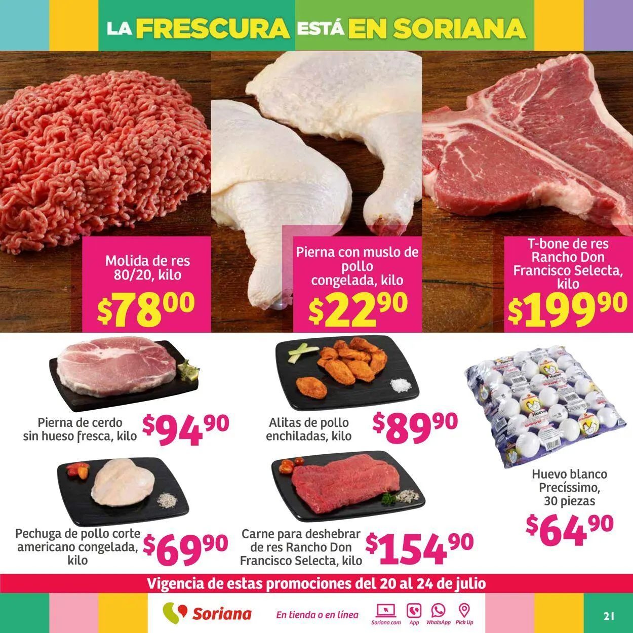 Catálogo de Soriana - Folleto Julio Regalado Super Nacional Oferta actual 20 de julio al 26 de julio 2023 - Pagina 21