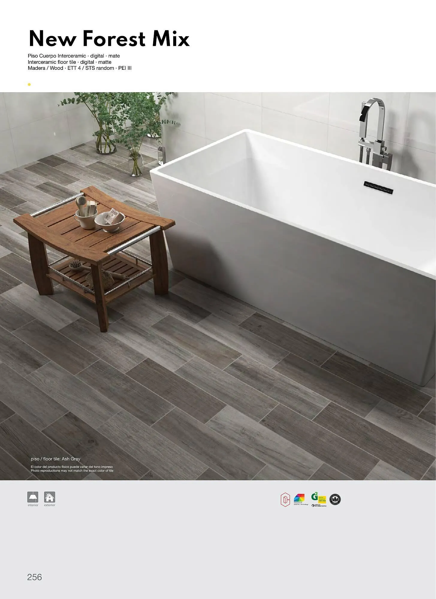 Catálogo de Catálogo Interceramic 12 de marzo al 31 de diciembre 2024 - Pagina 256