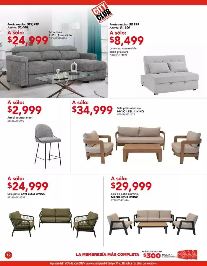 Catálogo de Folleto 1 de abril al 30 de abril 2025 - Pagina 12