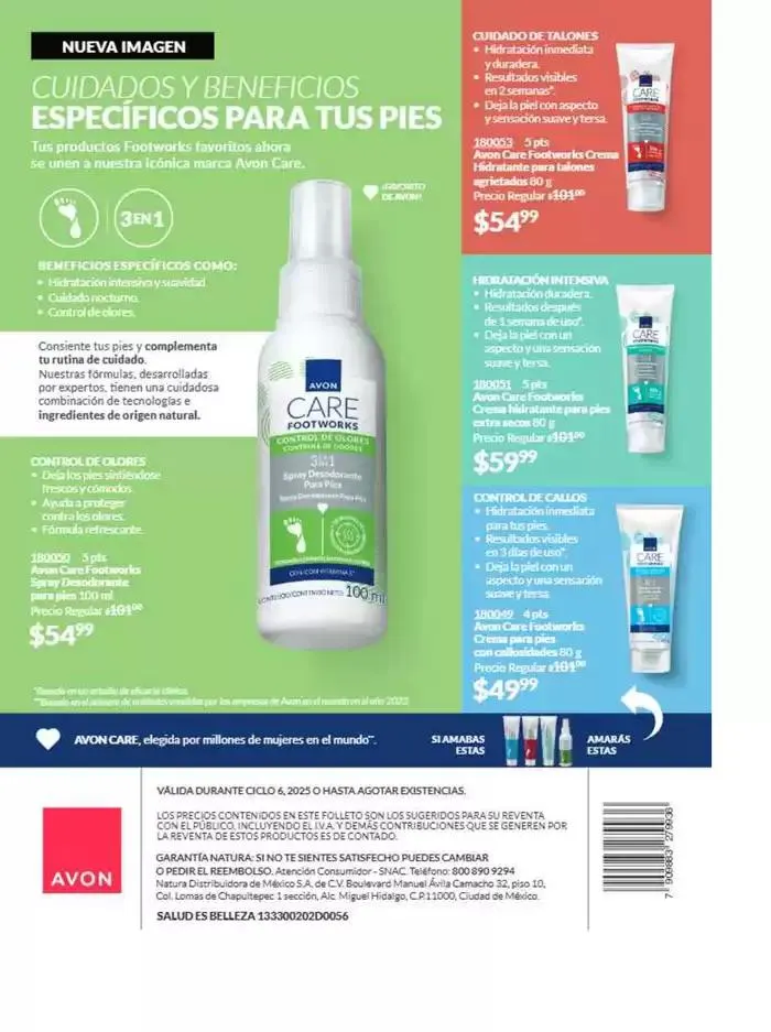 Catálogo de Revista Avon Natura Ciclo 6 2025 1 de junio al 30 de junio 2025 - Pagina 44