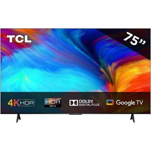 TV 75 Pulgadas Smart TV TCL 4K UHD GOOGLE TV 75S451G
