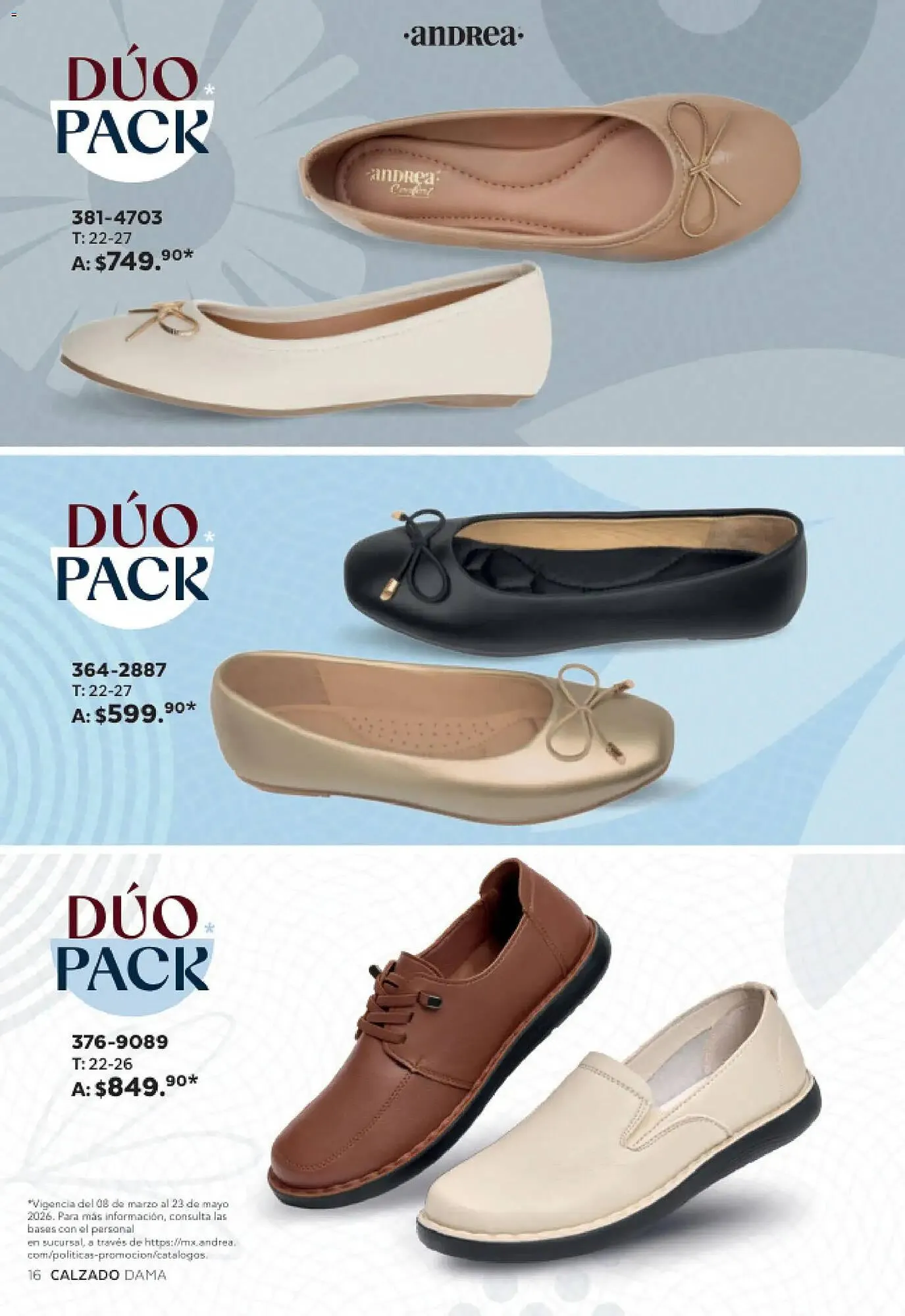 Catálogo de Catálogo Andrea 8 de marzo al 24 de mayo 2026 - Pagina 16