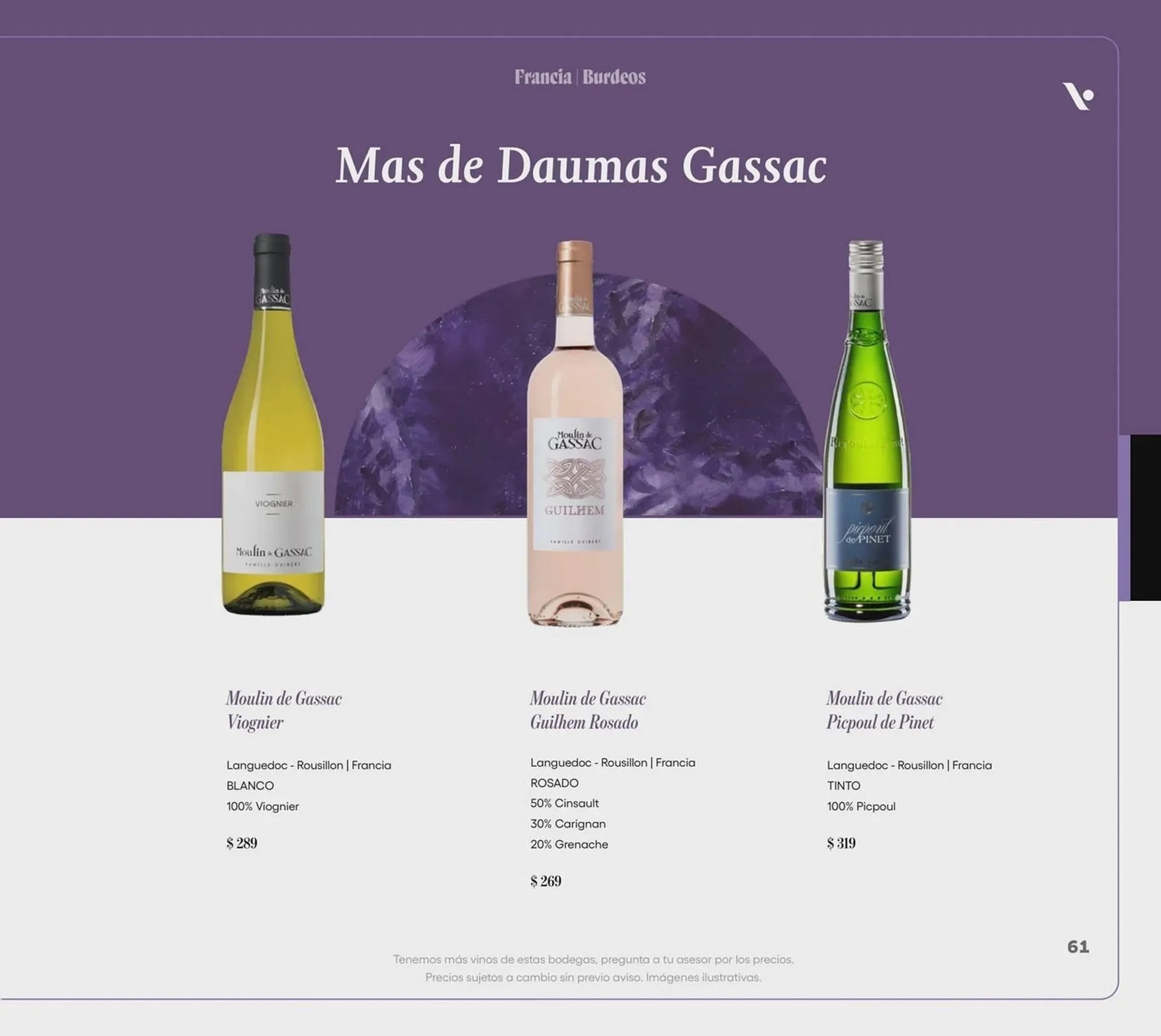 Catálogo de Catálogo Vinoteca 5 de noviembre al 31 de diciembre 2025 - Pagina 61