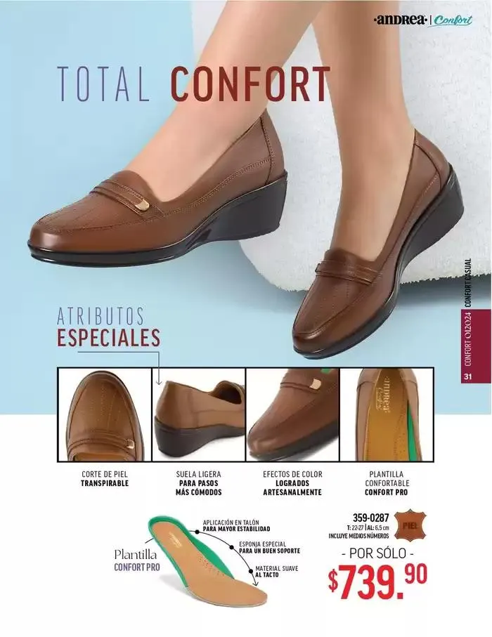 Catálogo de ANDREA - CALZADO CONFORT 26 de agosto al 25 de enero 2025 - Pagina 26
