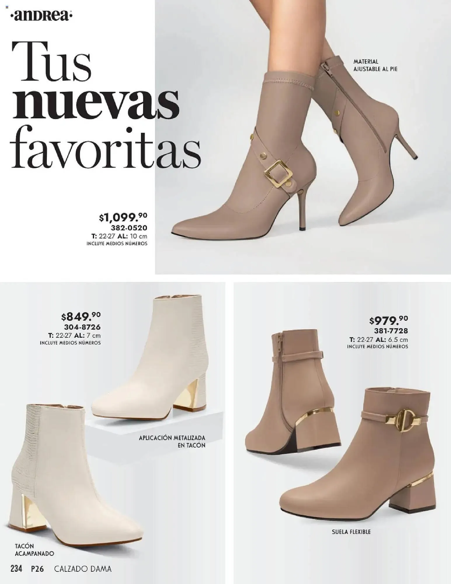 Catálogo de Catálogo Andrea 25 de enero al 24 de mayo 2026 - Pagina 234