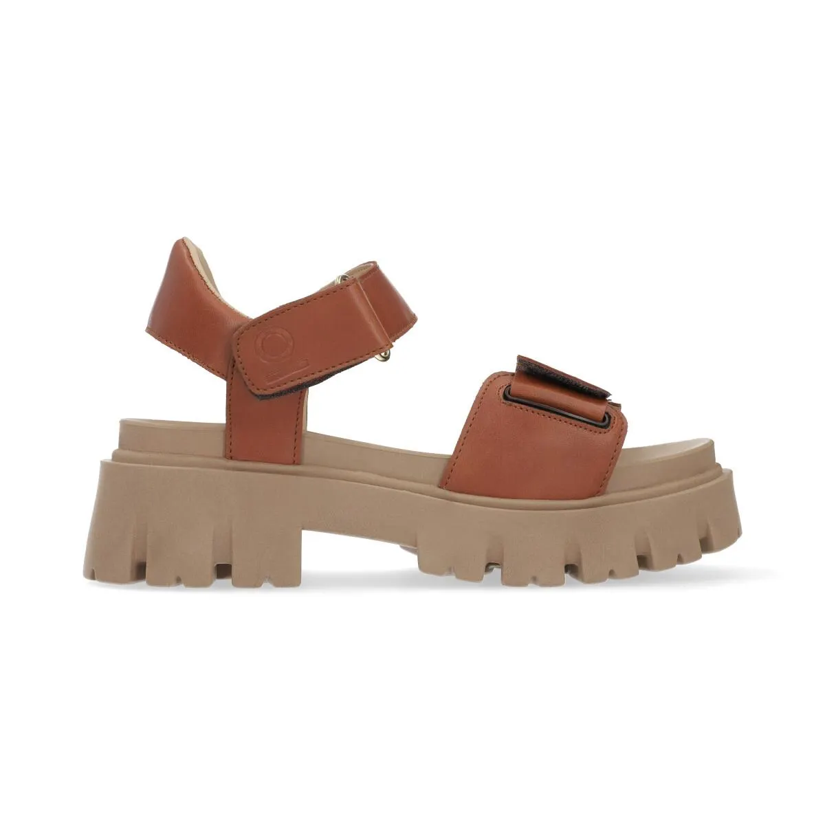 SANDALIA OZONO PARA MUJER ESTILO 653301 COGÑAC