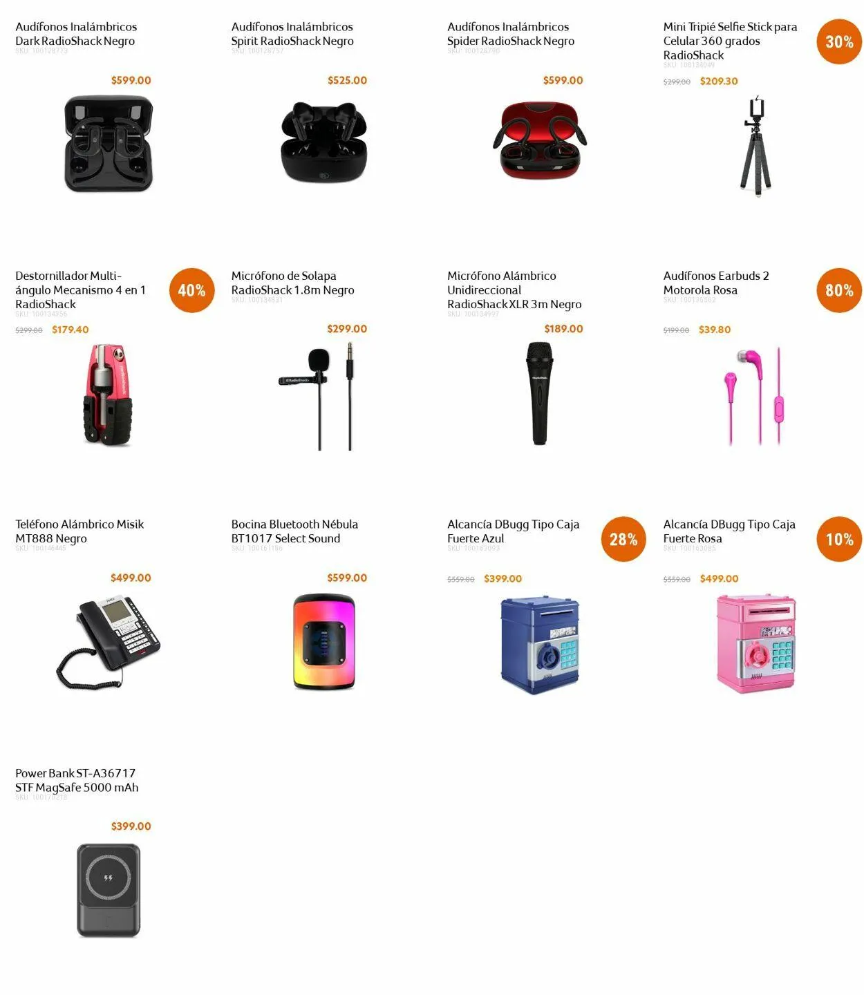 Catálogo de Radio Shack Oferta actual 16 de abril al 1 de mayo 2025 - Pagina 12