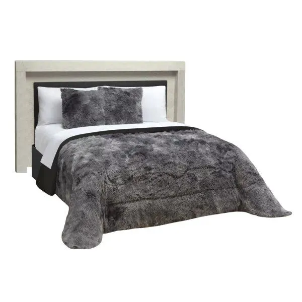 EDREDÓN GRIZZLY NEGRO