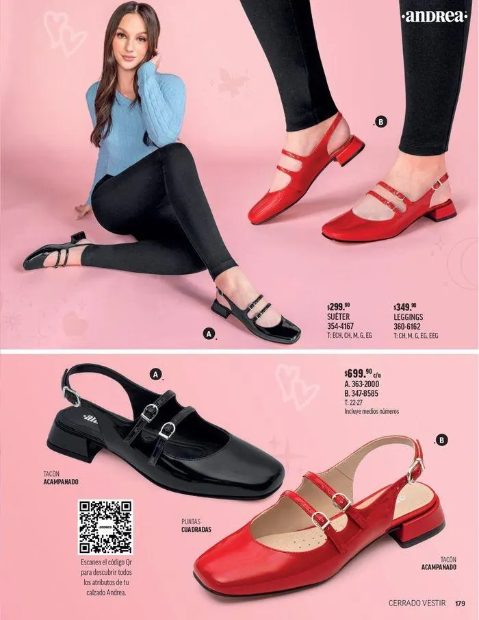 Catálogo de ANDREA - CALZADO DAMA 26 de agosto al 25 de enero 2025 - Pagina 87