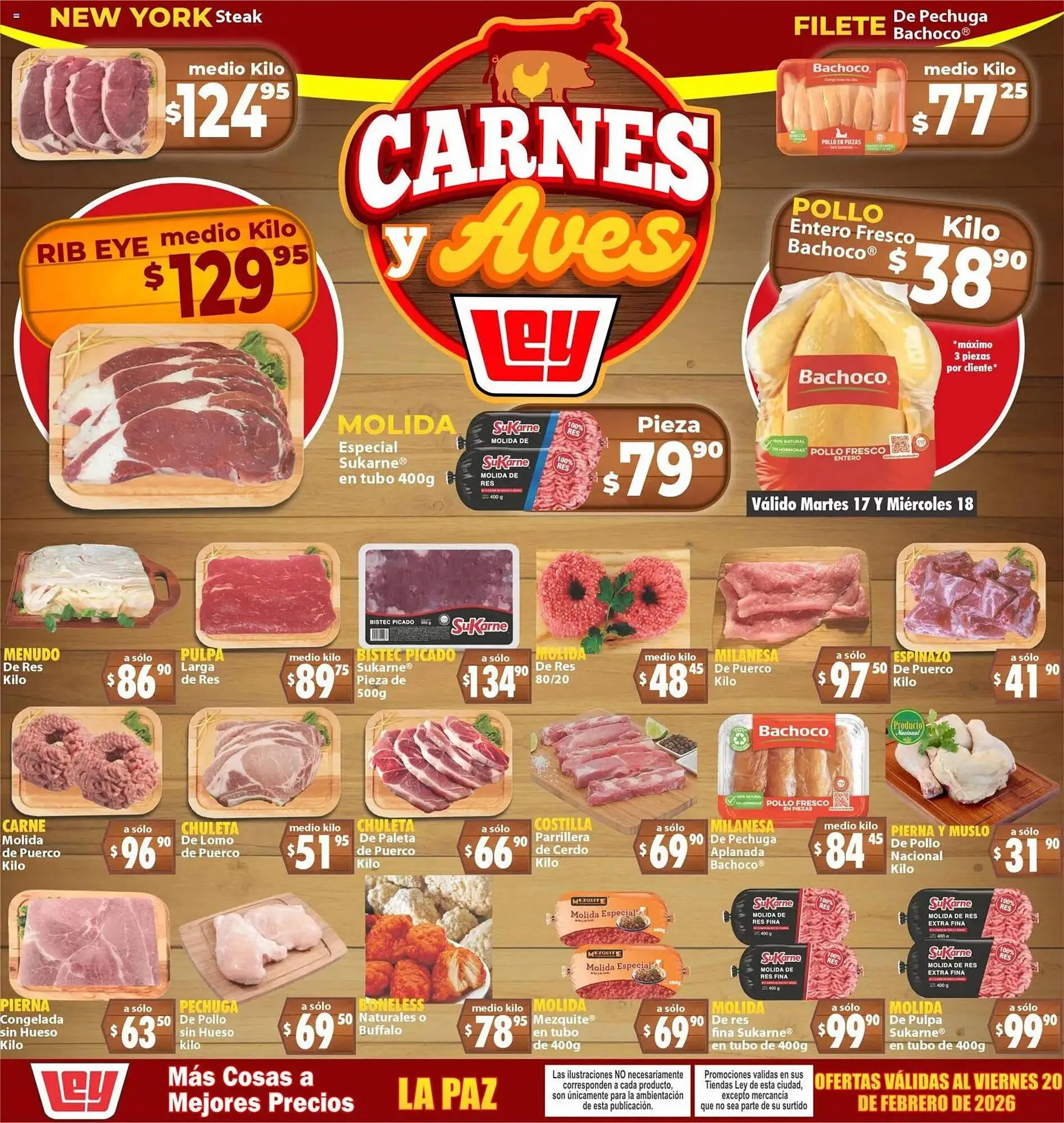 Catálogo de Folleto Casa Ley 17 de febrero al 21 de febrero 2026 - Pagina 1