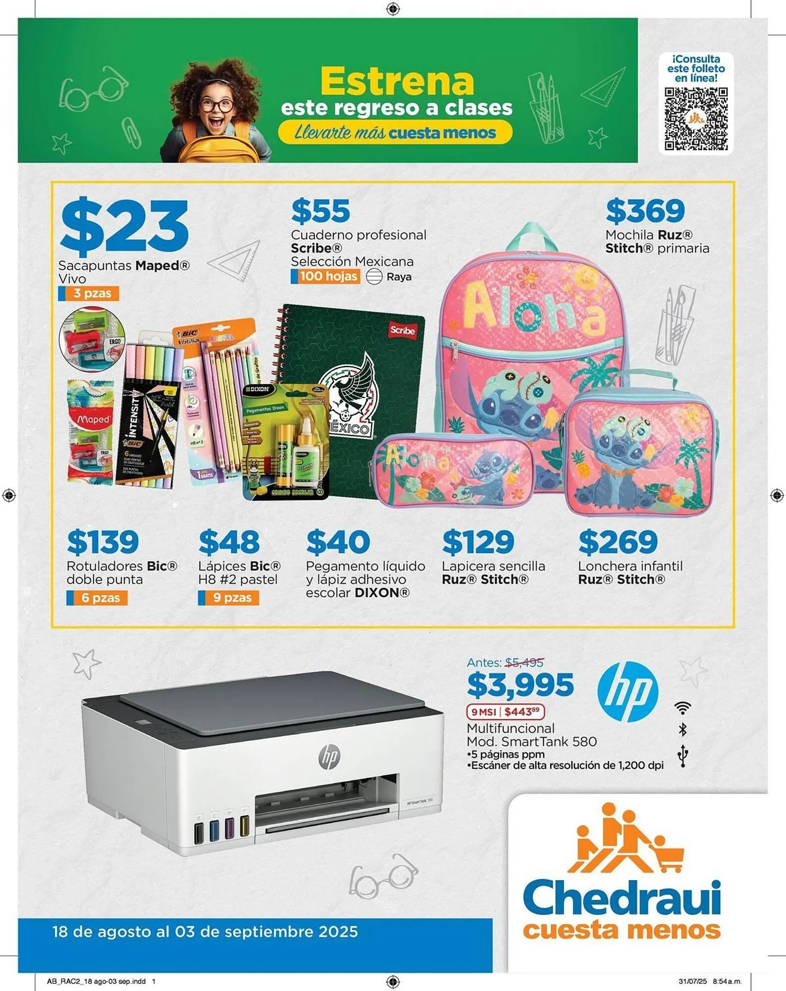 Catálogo de Catálogo Chedraui 19 de agosto al 3 de septiembre 2025 - Pagina 1