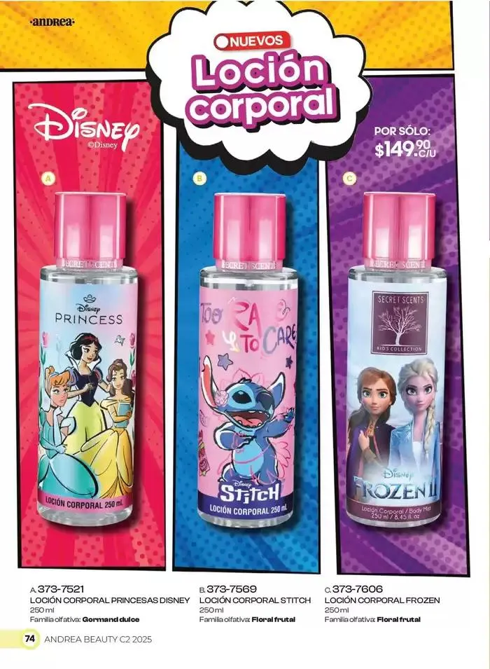 Catálogo de ANDREA | BELLEZA INTEGRAL DAMA 21 de marzo al 20 de abril 2025 - Pagina 74