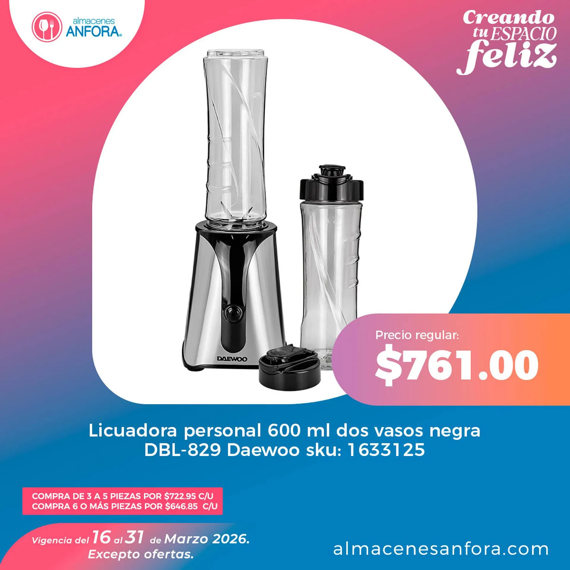 Catálogo de Catálogo Almacenes Anfora 19 de marzo al 31 de marzo 2026 - Pagina 4