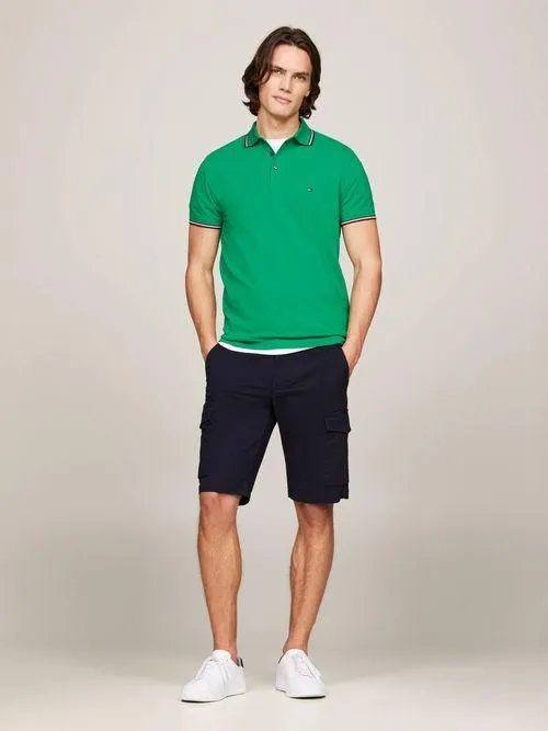 Polo ribeteado colección 1985 de corte slim de hombre Tommy Hilfiger