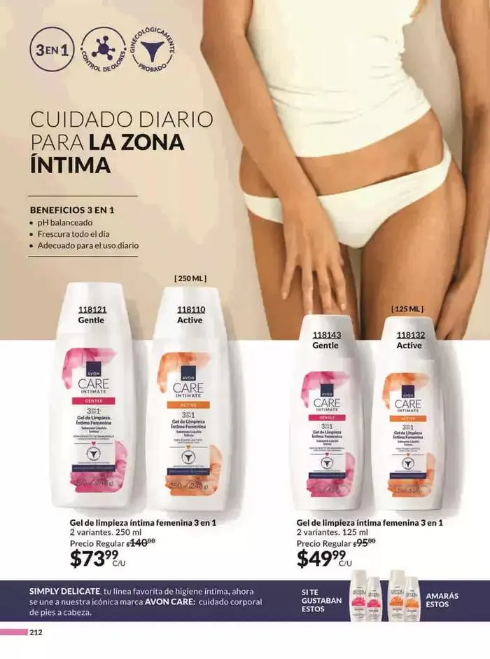 Catálogo de Avon COSMÉTICOS C19 28 de octubre al 5 de diciembre 2024 - Pagina 212