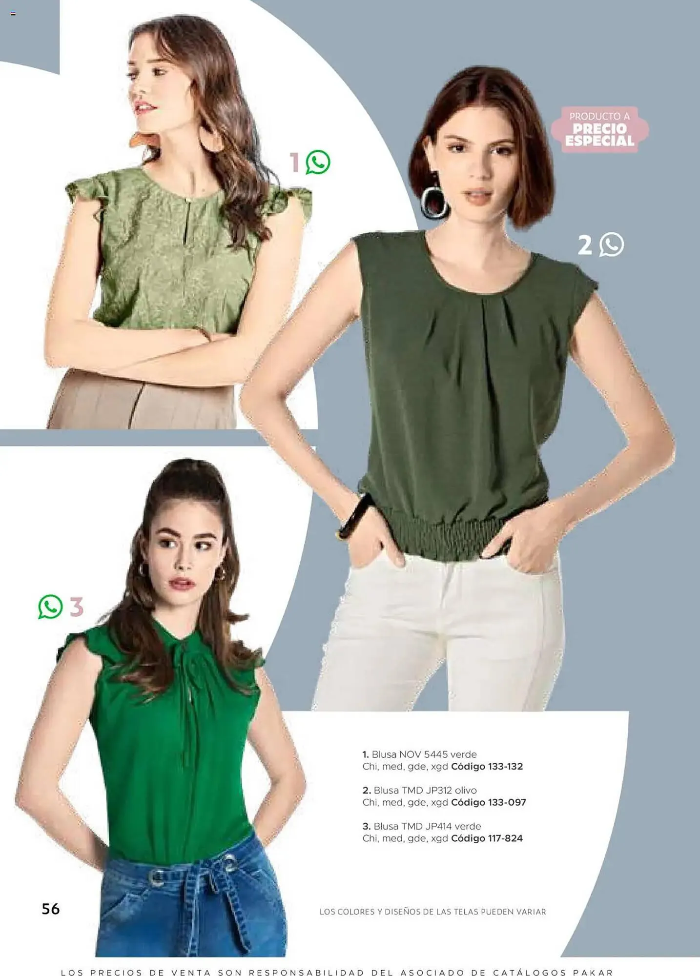 Catálogo de Catálogo SC Pakar 24 de julio al 1 de enero 2026 - Pagina 56