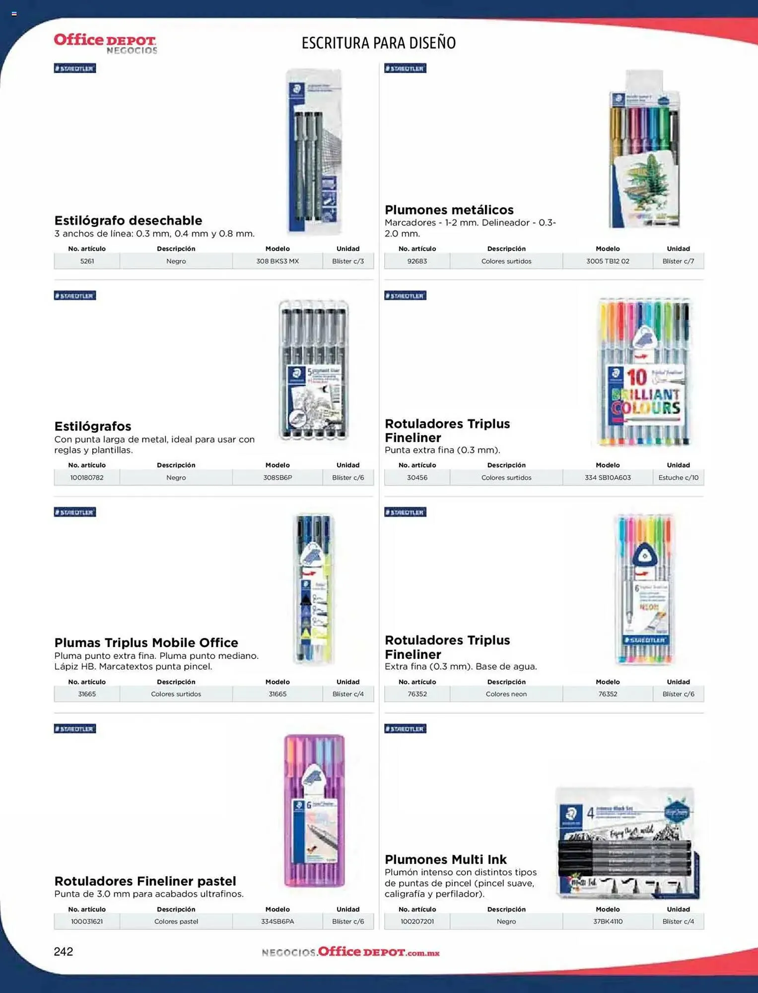 Catálogo de Catálogo Office Depot 9 de enero al 31 de diciembre 2025 - Pagina 544