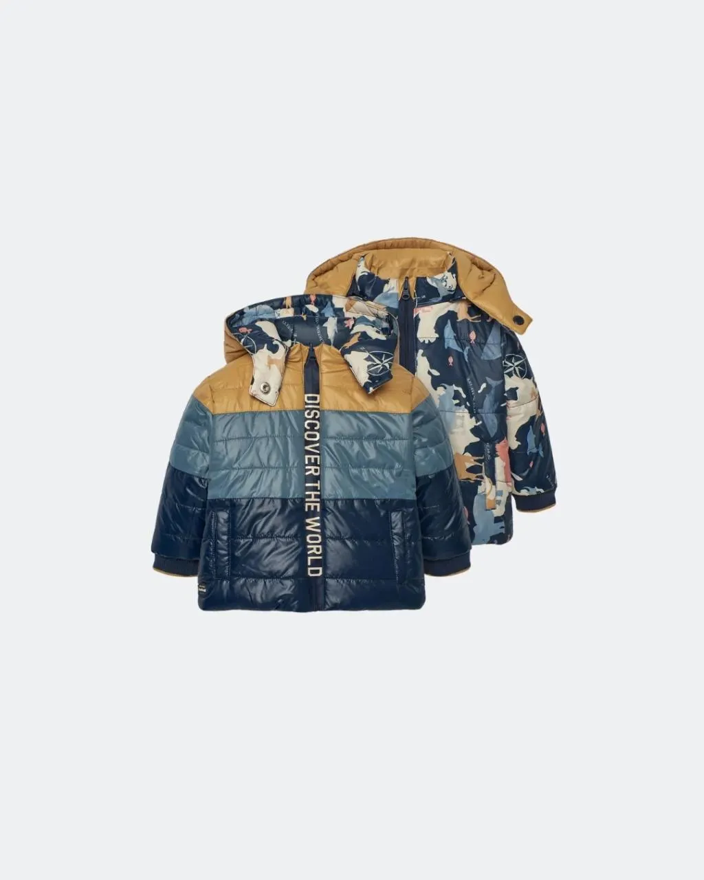 Parka reversible niño
