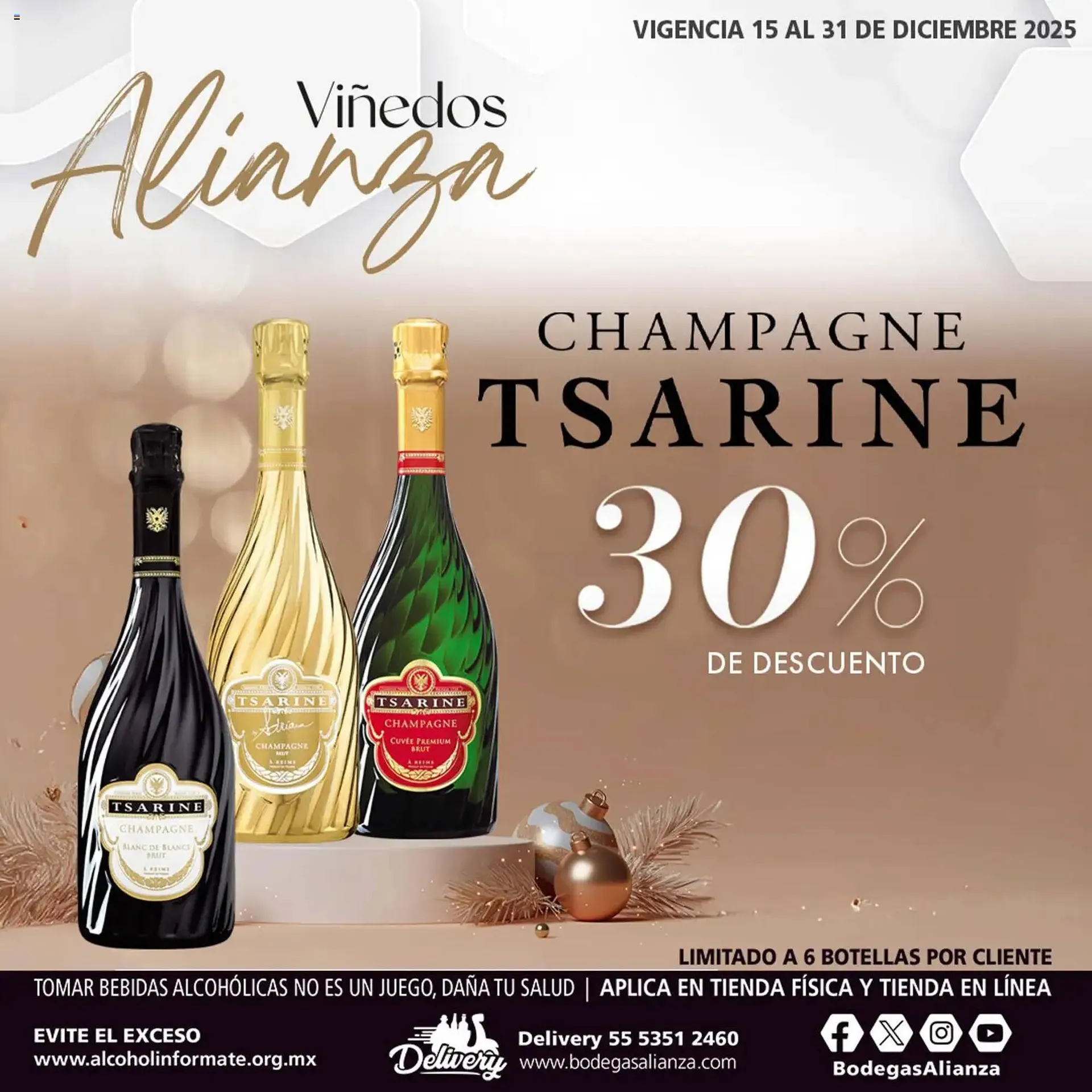 Catálogo de Folleto Bodegas Alianza 15 de diciembre al 31 de diciembre 2025 - Pagina 4