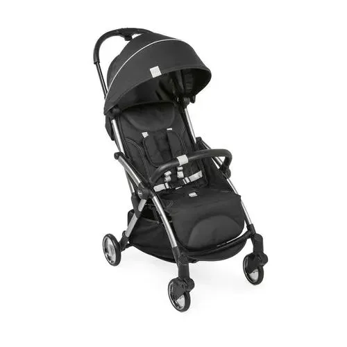 Carriola de paseo Chicco Juvenile Goody graphite con chasis color plateado
