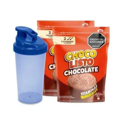 Combo Chocolisto + Termo shaker