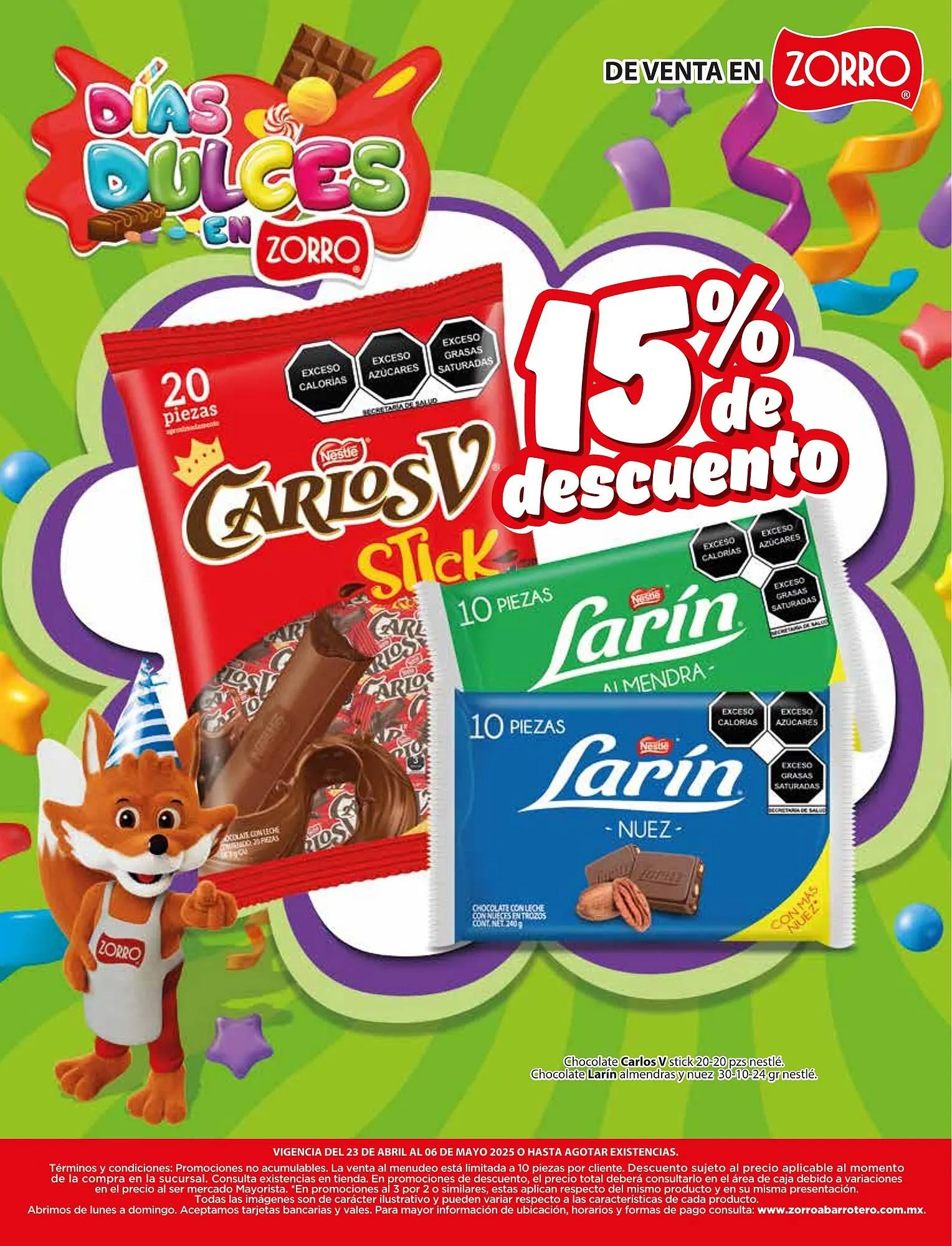 Catálogo de Catálogo Zorro 23 de abril al 7 de mayo 2025 - Pagina 6