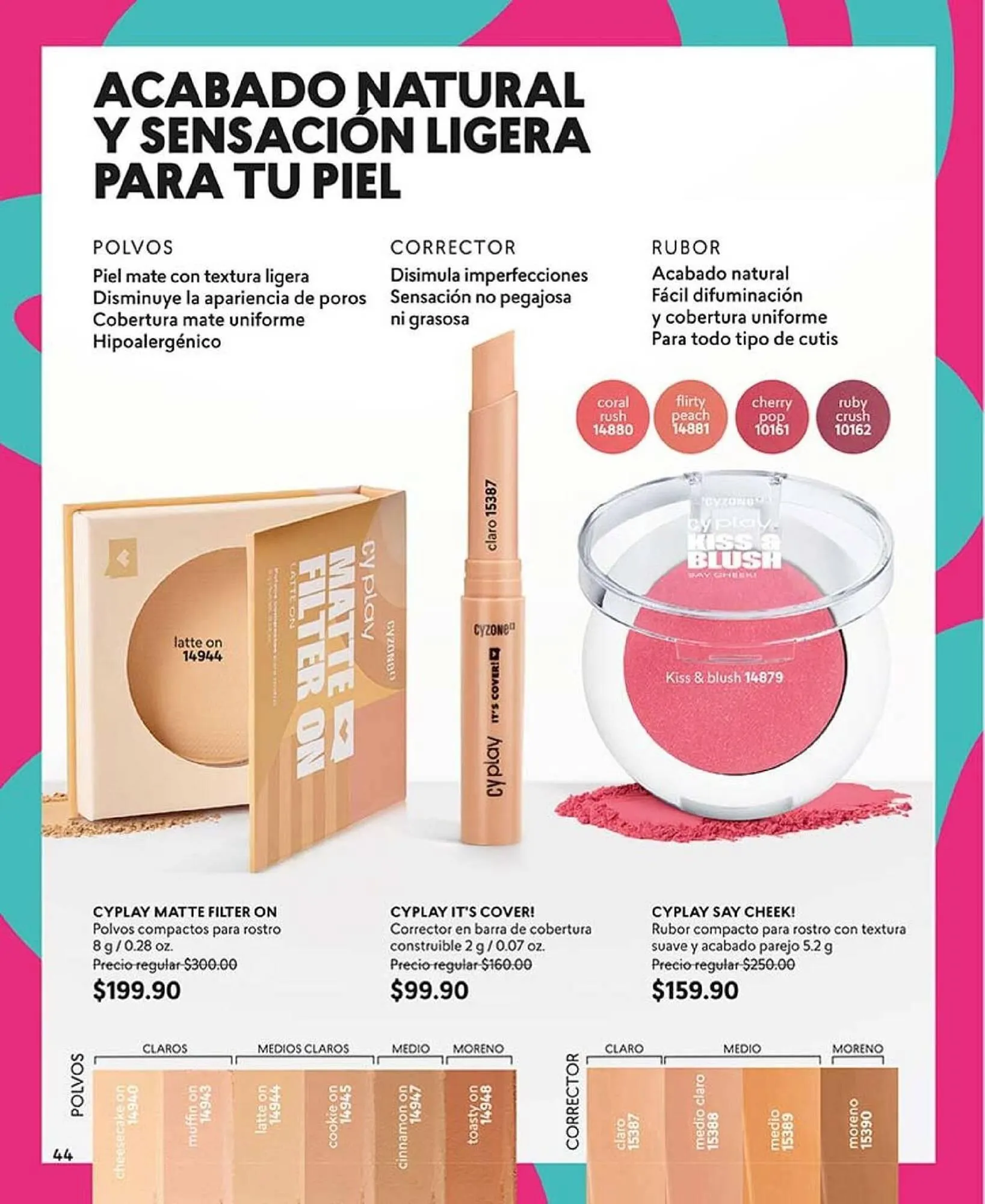 Catálogo de Catálogo Cyzone 1 de junio al 30 de junio 2026 - Pagina 44