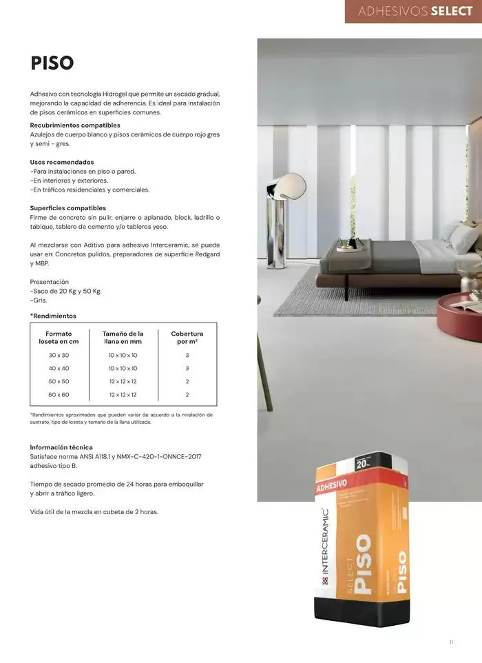 Catálogo de Materiales de instalación 14 de noviembre al 30 de junio 2025 - Pagina 11