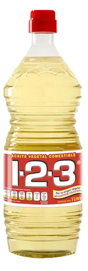 Aceite 1-2-3 Litro Todas