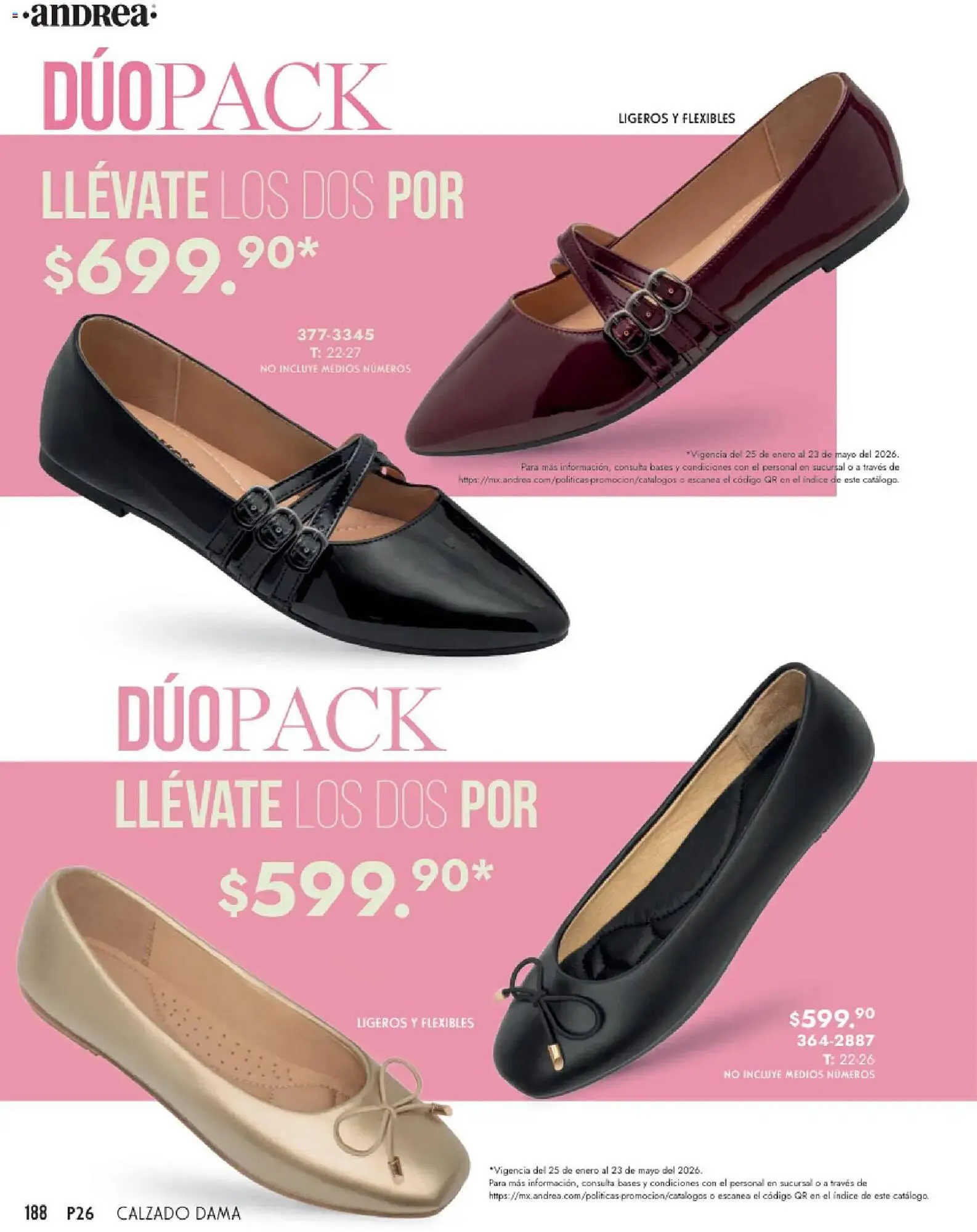 Catálogo de Catálogo Andrea 25 de enero al 24 de mayo 2026 - Pagina 188