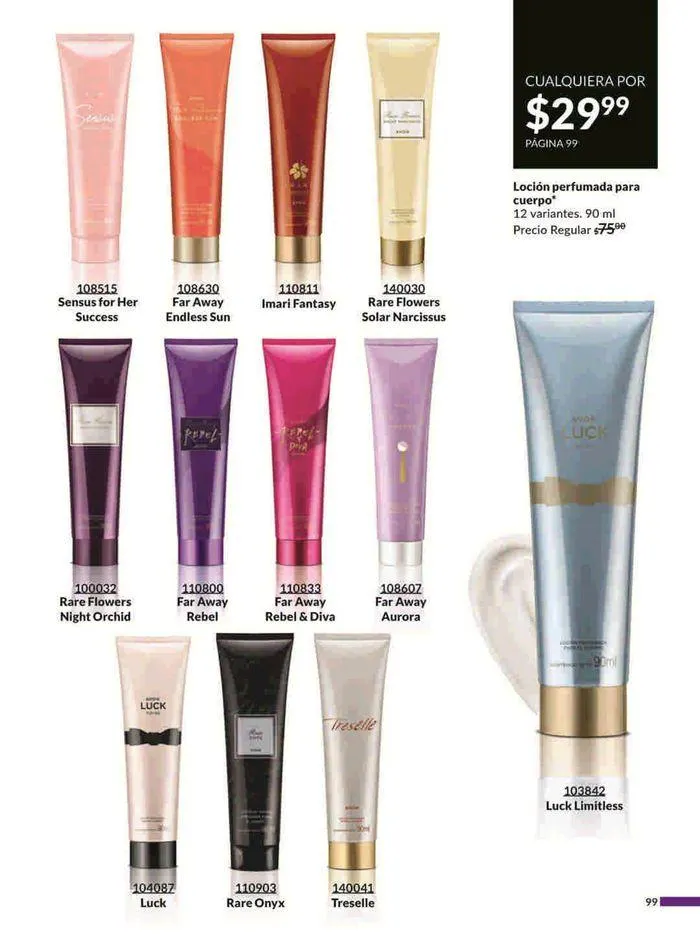 Catálogo de Avon COSMÉTICOS C10 15 de mayo al 19 de junio 2024 - Pagina 99