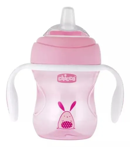 Chicco Vaso De Transición Rosa 4 Meses+ 200 Ml