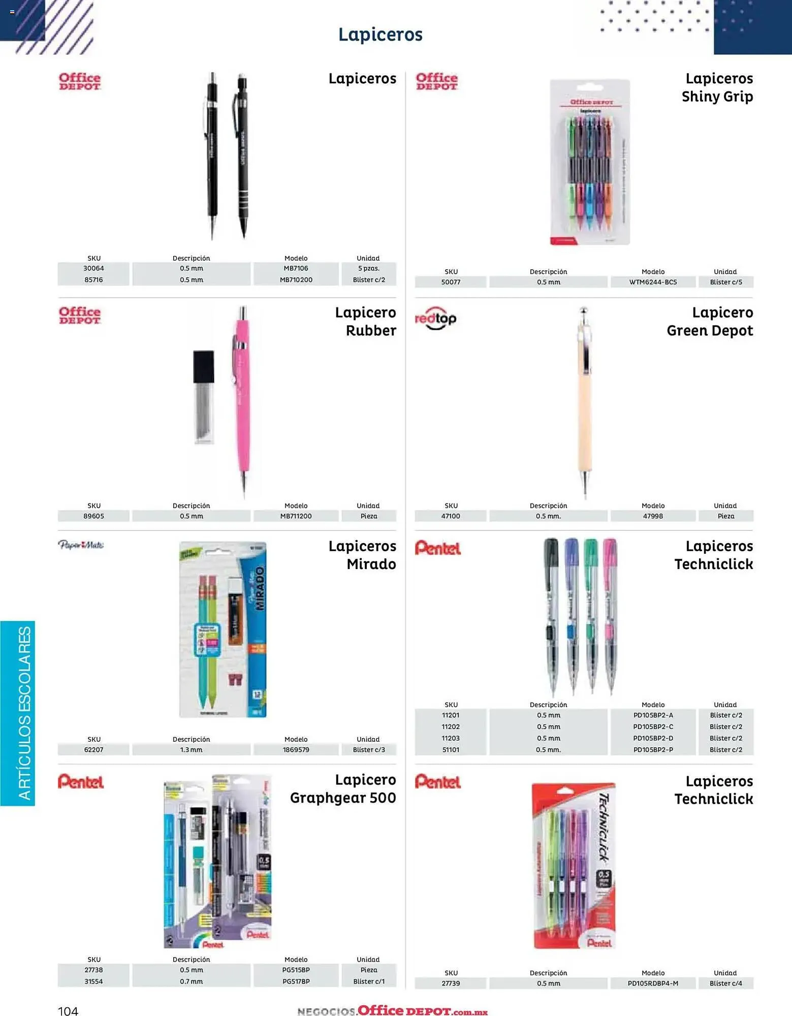 Catálogo de Catálogo Office Depot 12 de enero al 1 de enero 2027 - Pagina 106