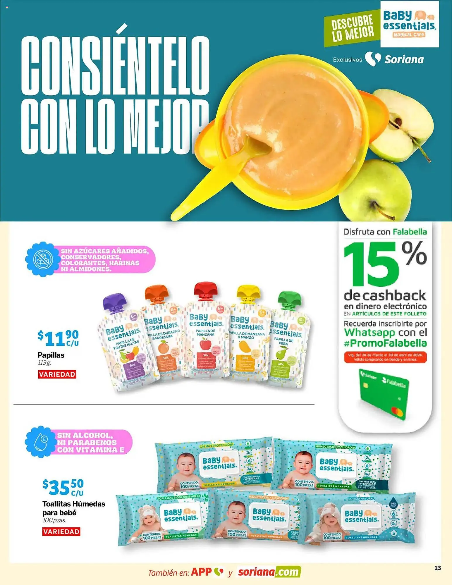 Catálogo de Folleto Soriana Mercado 26 de marzo al 29 de abril 2026 - Pagina 13