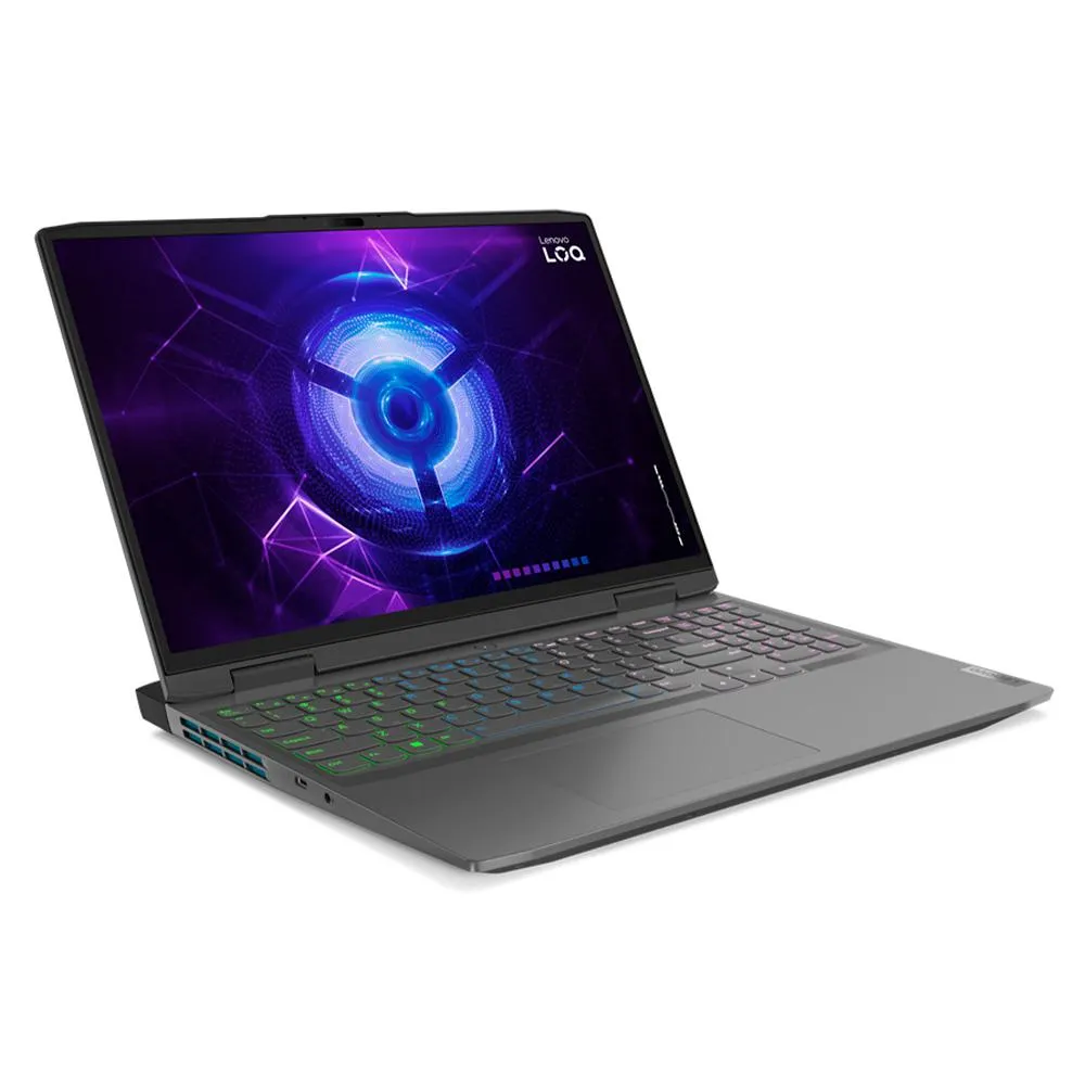 Laptop Gamer Lenovo LOQ 16IRH8 16" / Intel Core i7-13620H 3.40GHz / 16GB / 512GB SSD / NVIDIA GeForce RTX 4060 / Windows 11 Home 64-bit / Gris / LENOVO LOQ 16IRH8 / Gratis juego AC: Mirage