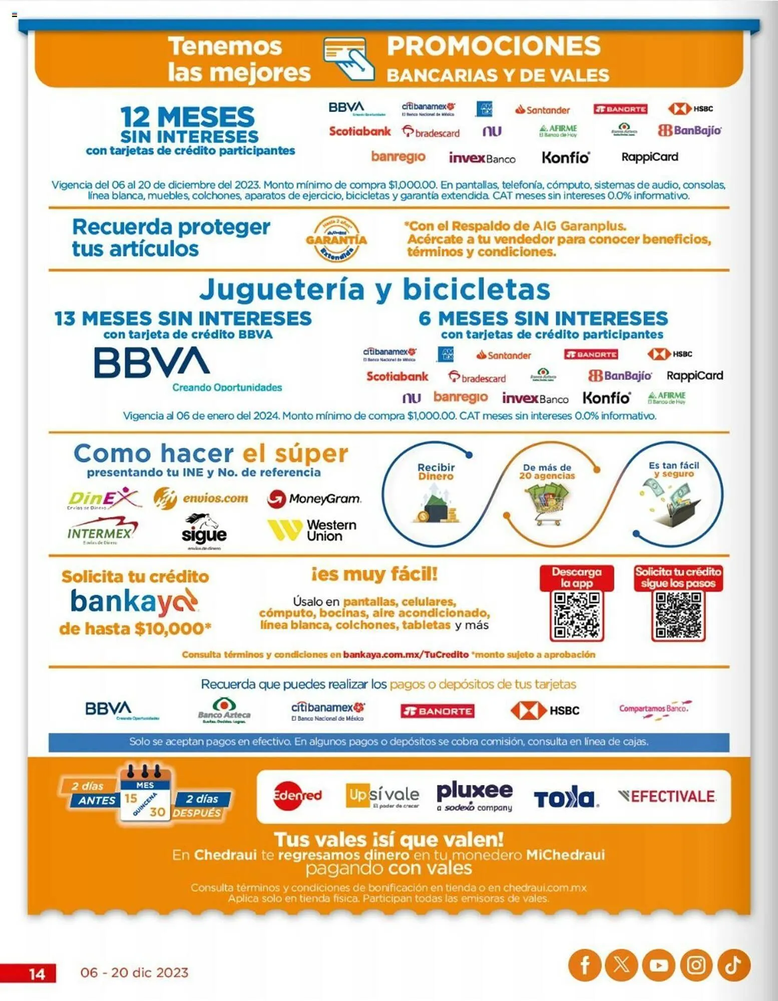 Catálogo de Catálogo Chedraui 6 de diciembre al 20 de diciembre 2023 - Pagina 14