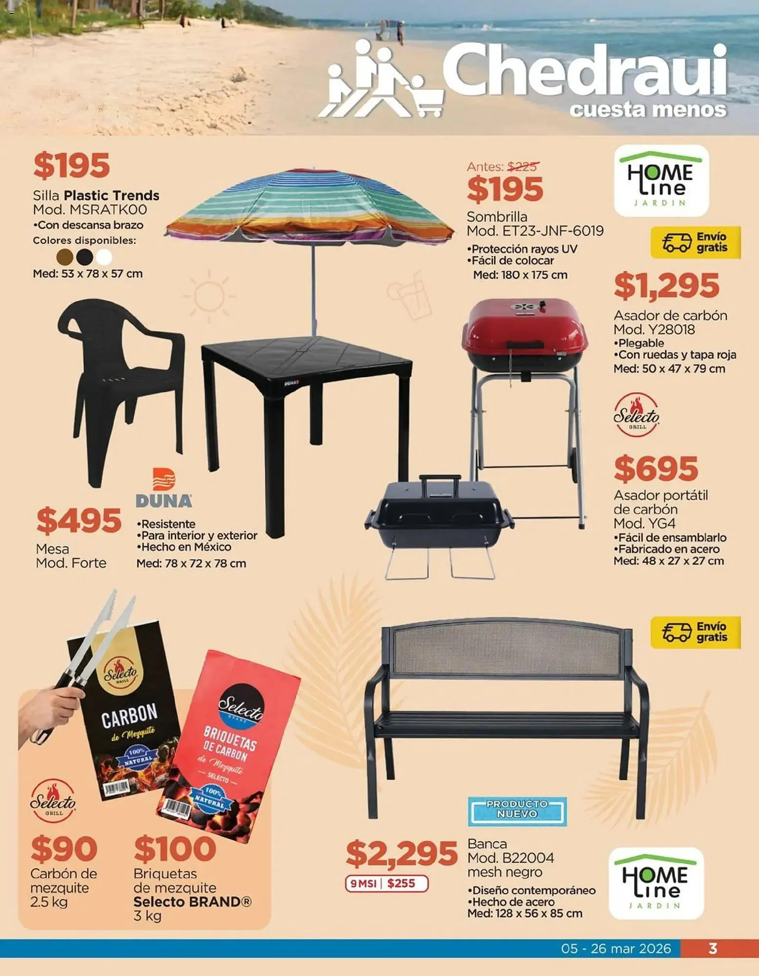 Catálogo de Folleto Chedraui 5 de marzo al 26 de marzo 2026 - Pagina 3