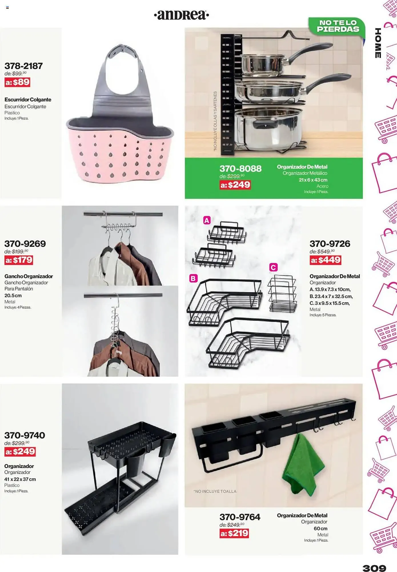 Catálogo de Catálogo Andrea 25 de mayo al 10 de agosto 2025 - Pagina 309