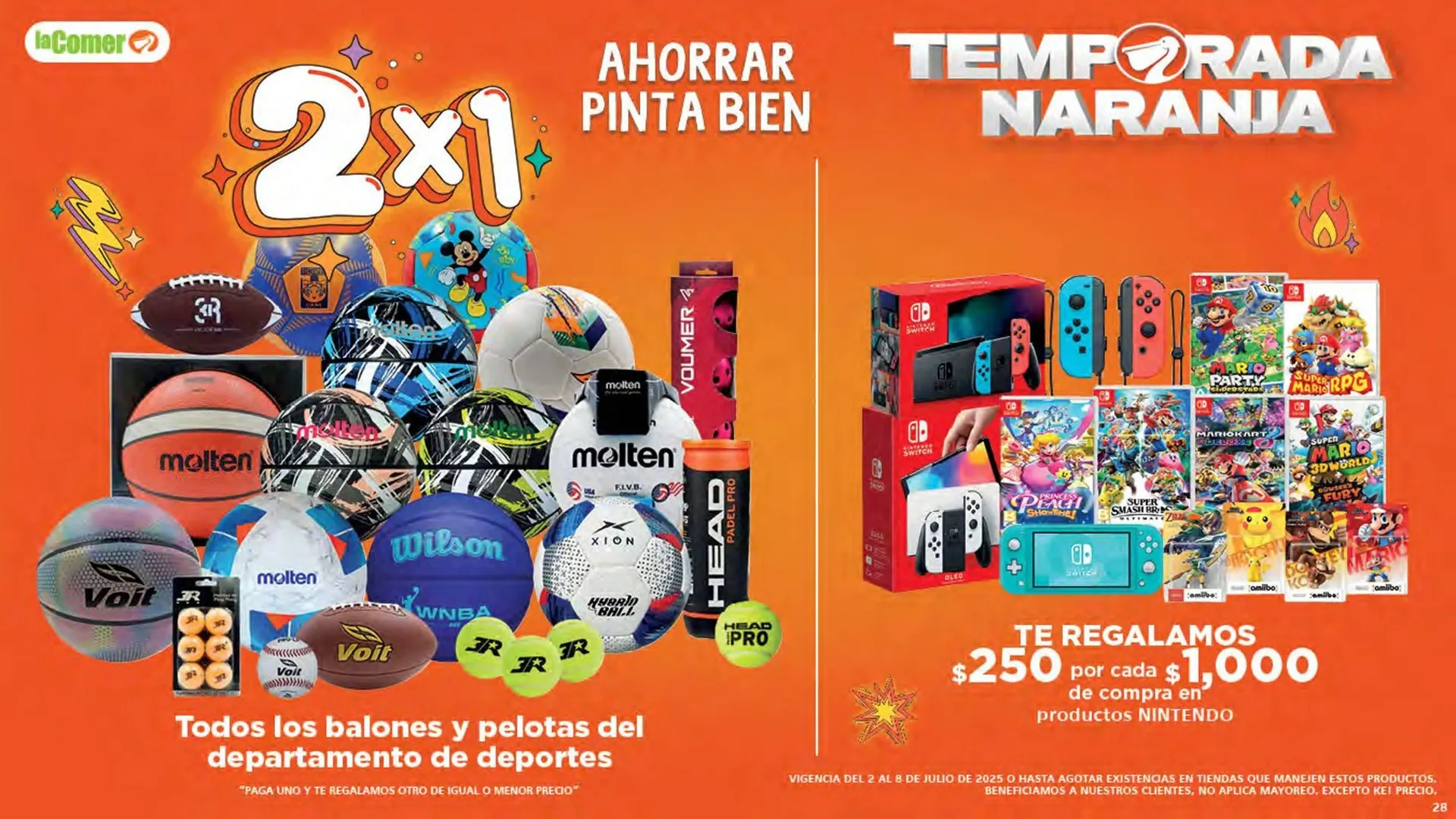Catálogo de Catálogo La Comer 2 de julio al 8 de julio 2025 - Pagina 28
