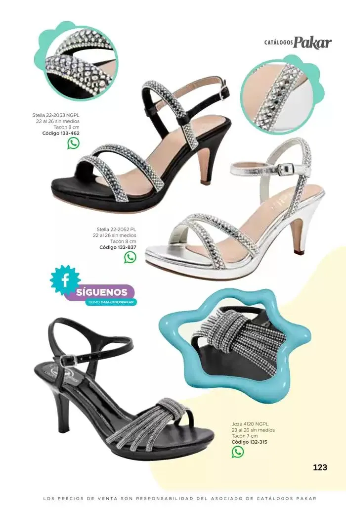 Catálogo de Pakar Sandalia 31 de enero al 31 de mayo 2025 - Pagina 123