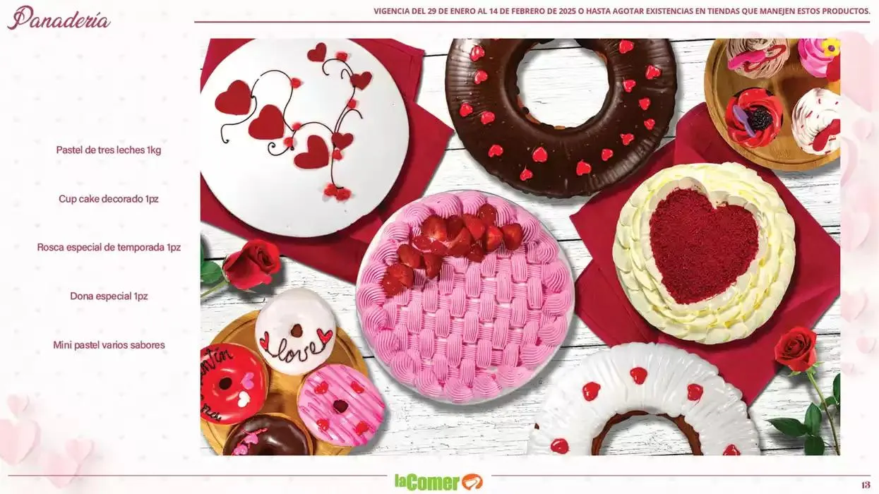 Catálogo de La Comer especial San Valentín 29 de enero al 14 de febrero 2025 - Pagina 13
