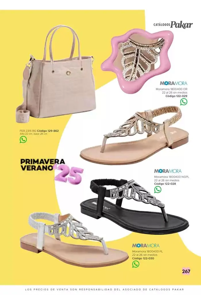 Catálogo de Pakar Sandalia 31 de enero al 31 de mayo 2025 - Pagina 267