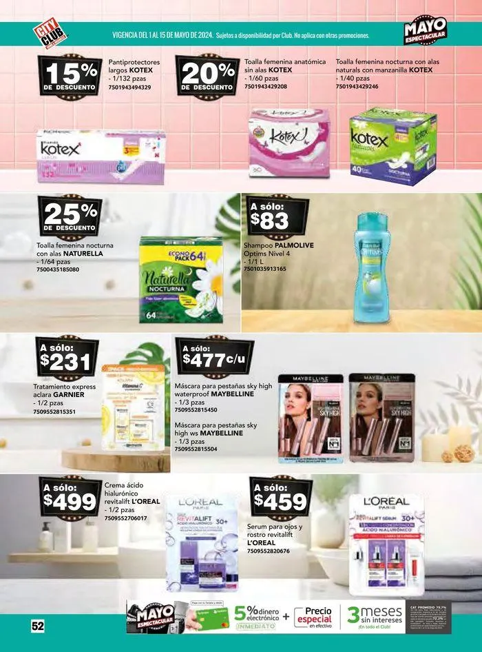 Catálogo de Mayo Espectacular 2 de mayo al 31 de mayo 2024 - Pagina 52