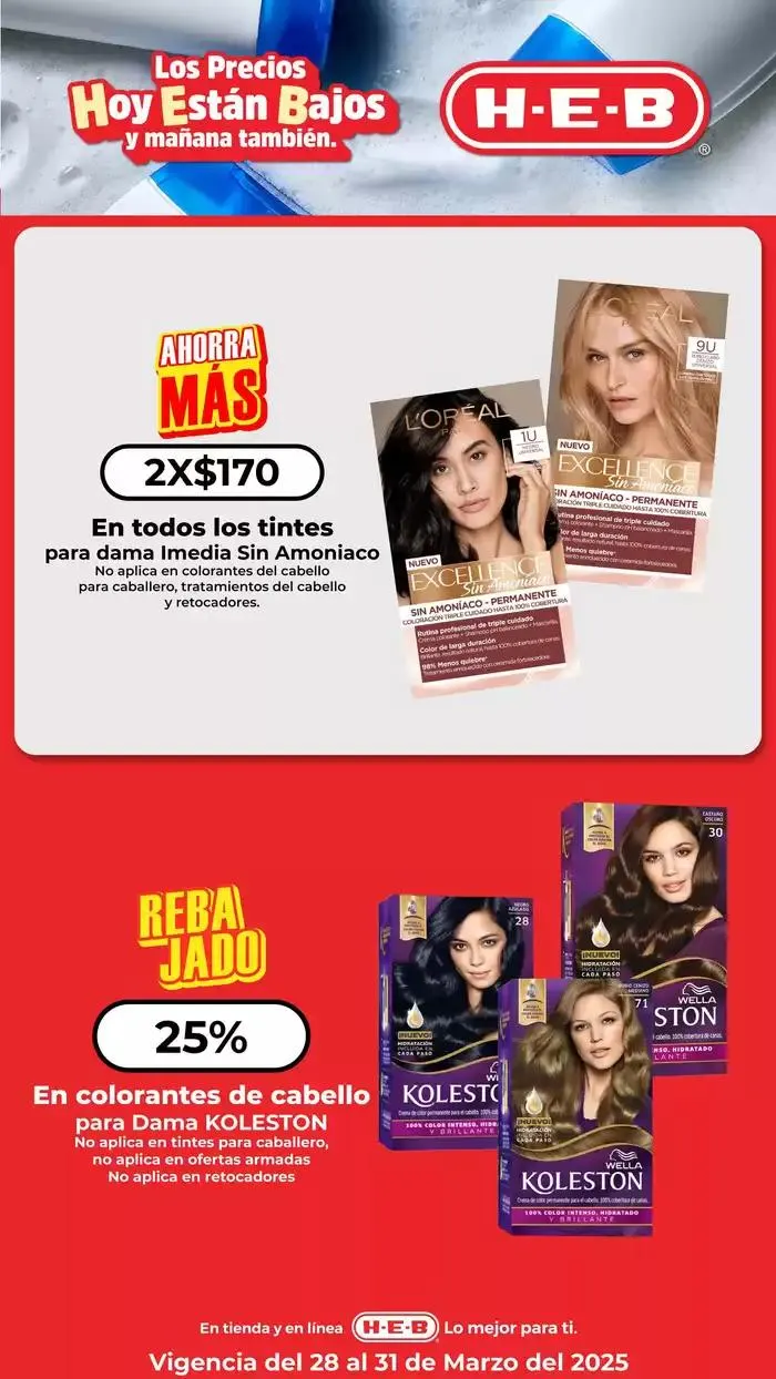 Catálogo de Ofertas HEB 28 de marzo al 31 de marzo 2025 - Pagina 10