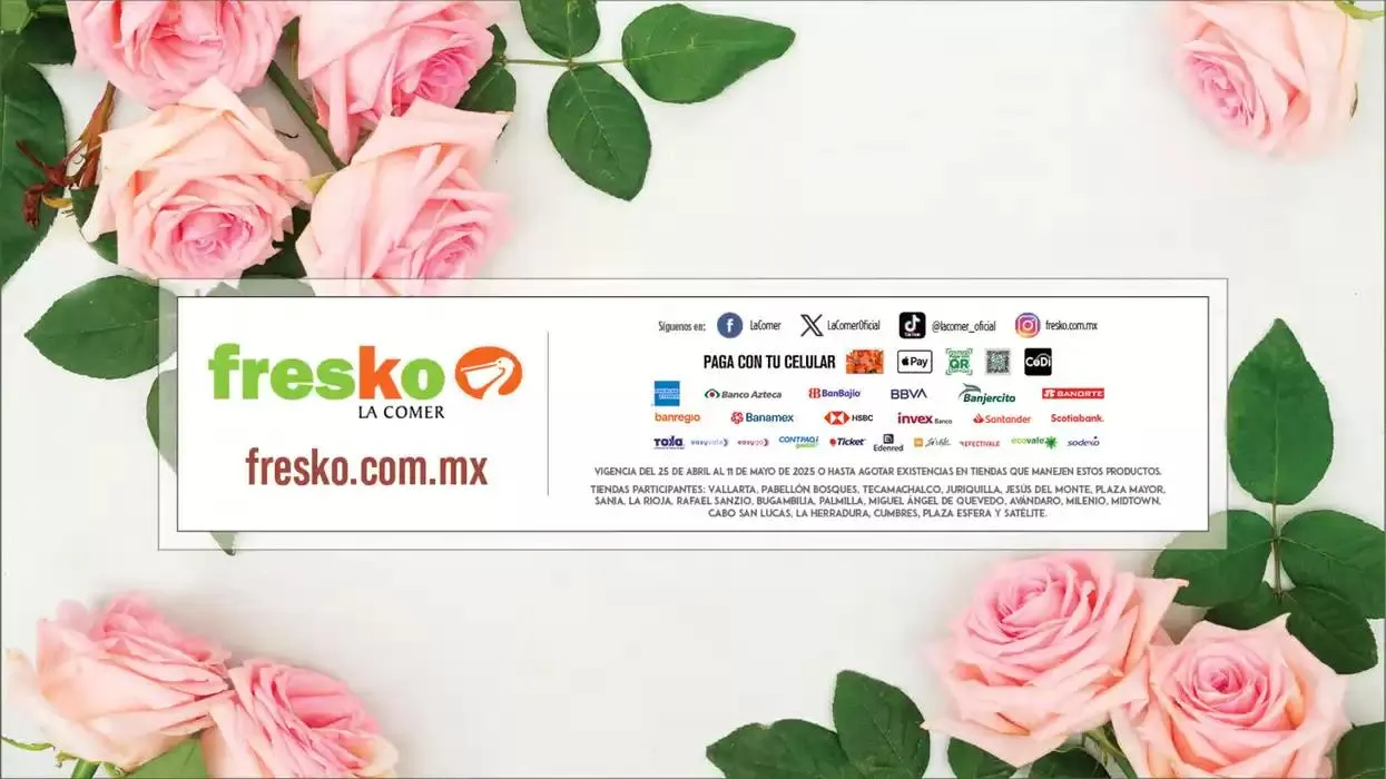 Catálogo de QUE SEA FRESKO HACE LA DIFERENCIA 25 de abril al 11 de mayo 2025 - Pagina 28